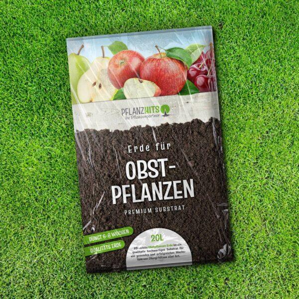 Pflanzhits - Erde für Obstpflanzen 20L - Premiumerde für Obstgehölze