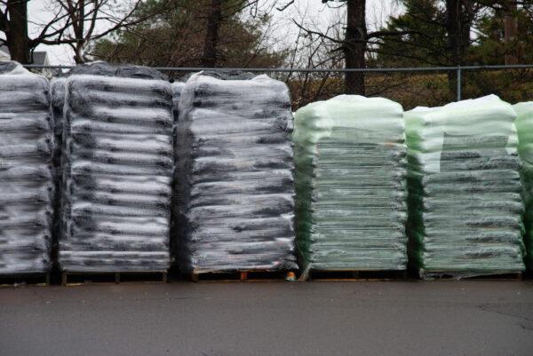 100L Holzhackschnitzel grobe Stücke Garten Beete Unkrautschutz