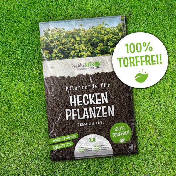 60L Torffreie Anzuchterde für Heckenpflanzen von Pflanzhits