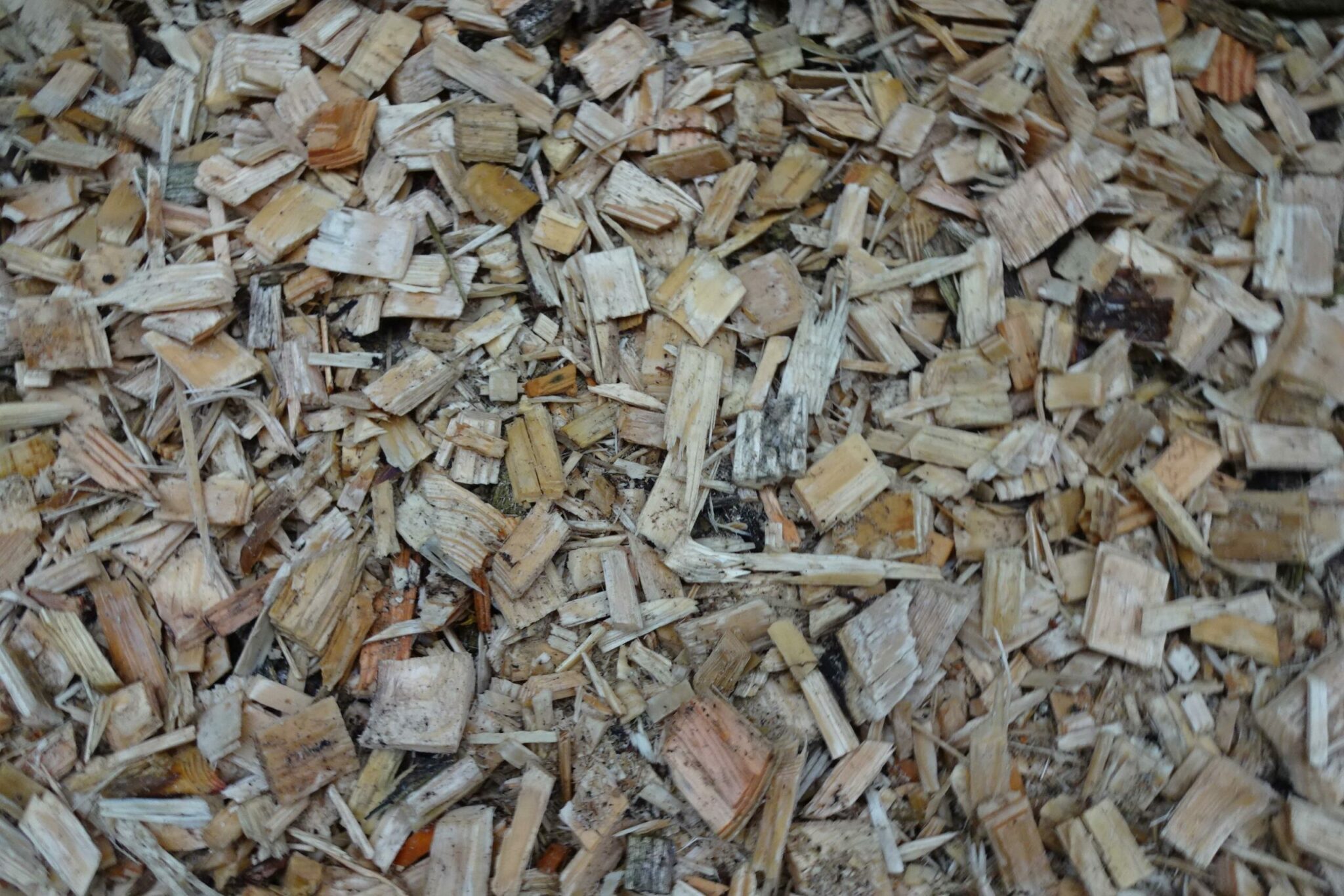 100L Holzhackschnitzel grobe Stücke Garten Beete Unkrautschutz Jetzt